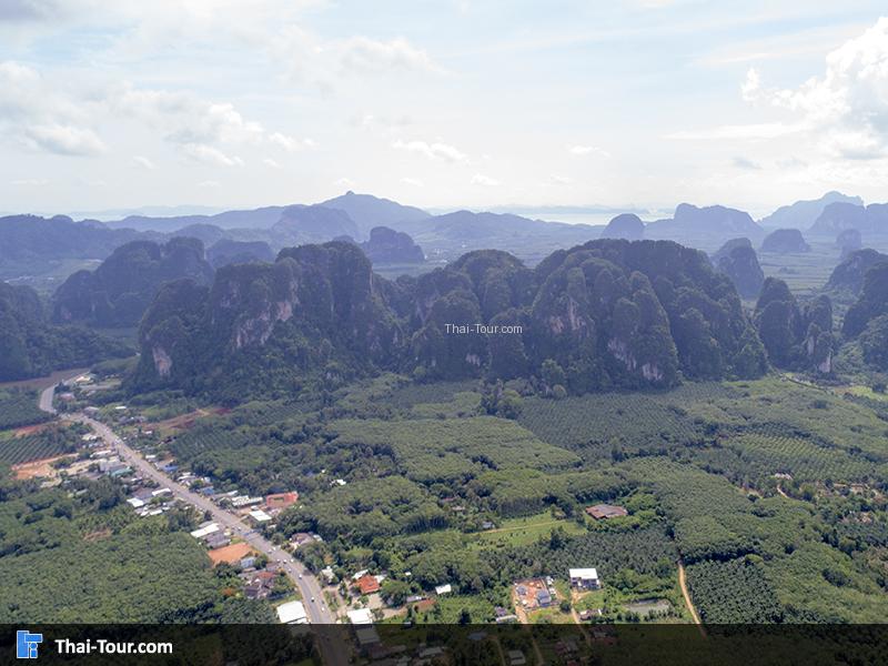 ภาพมุมสูง วัดใสไทย
