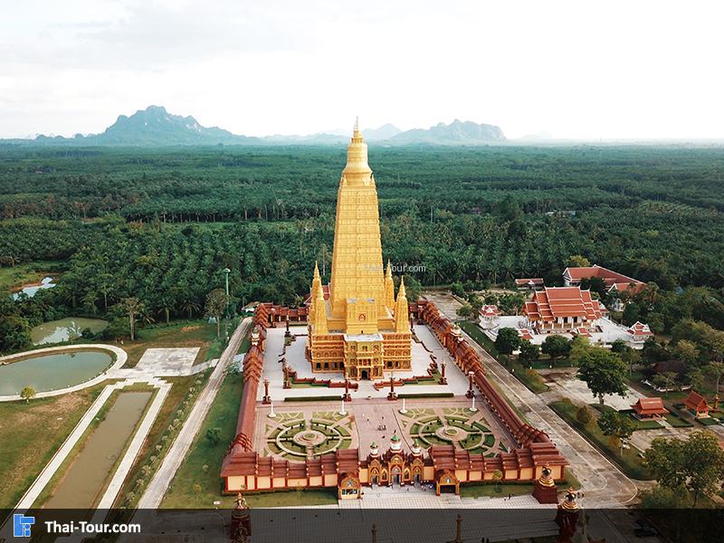 ภาพมุมสูง วัดมหาธาตุวชิรมงคล