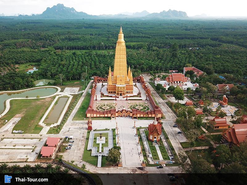 ภาพมุมสูง วัดมหาธาตุวชิรมงคล