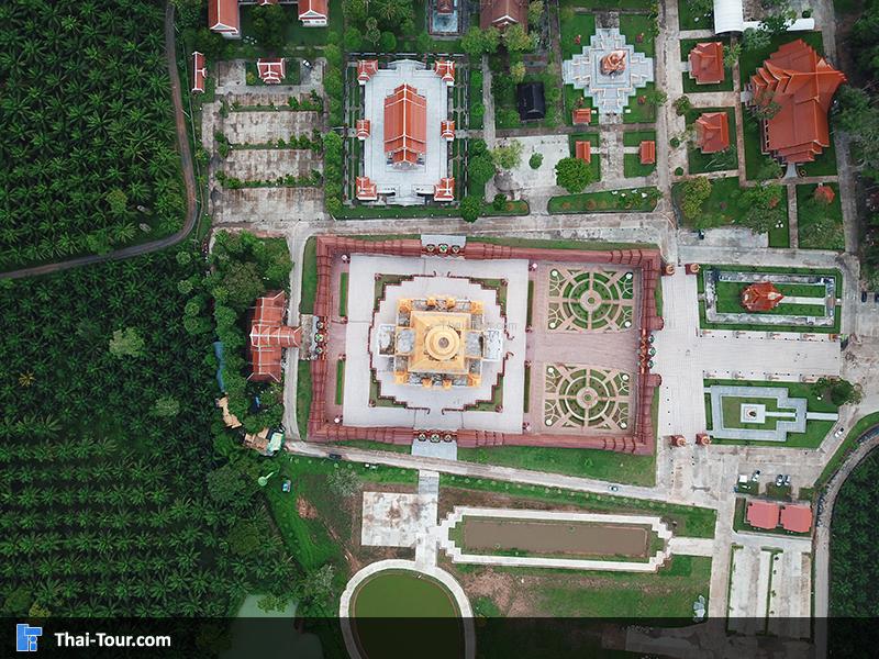 ภาพมุมสูง วัดมหาธาตุวชิรมงคล