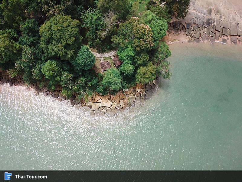 ภาพมุมสูง สุสานหอยสี่สิบล้านปี