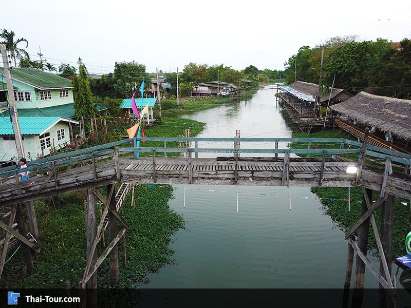 คลองใกล้กับวัดปานประสิทธาราม