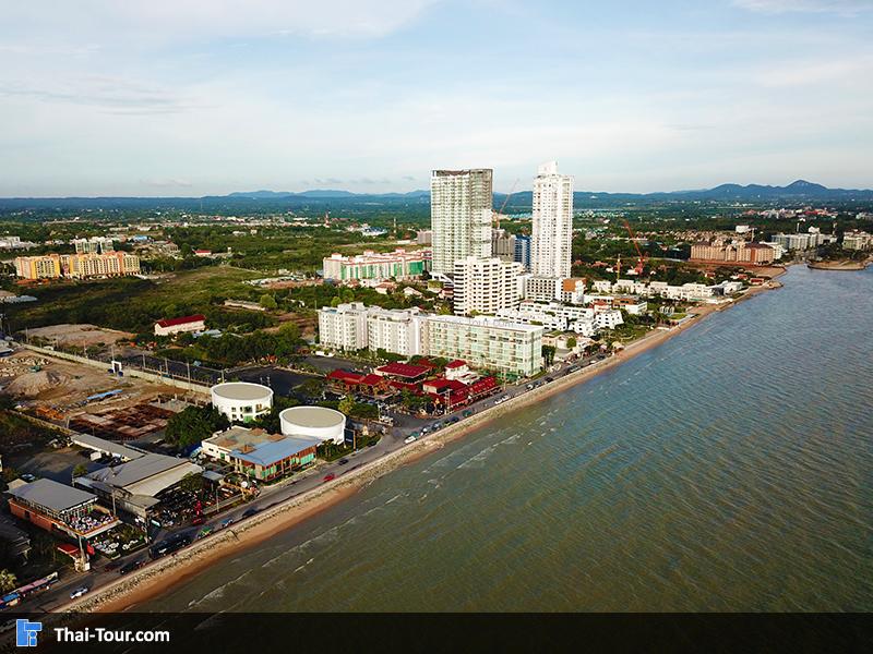 ภาพมุมสูง หาดจอมเทียน