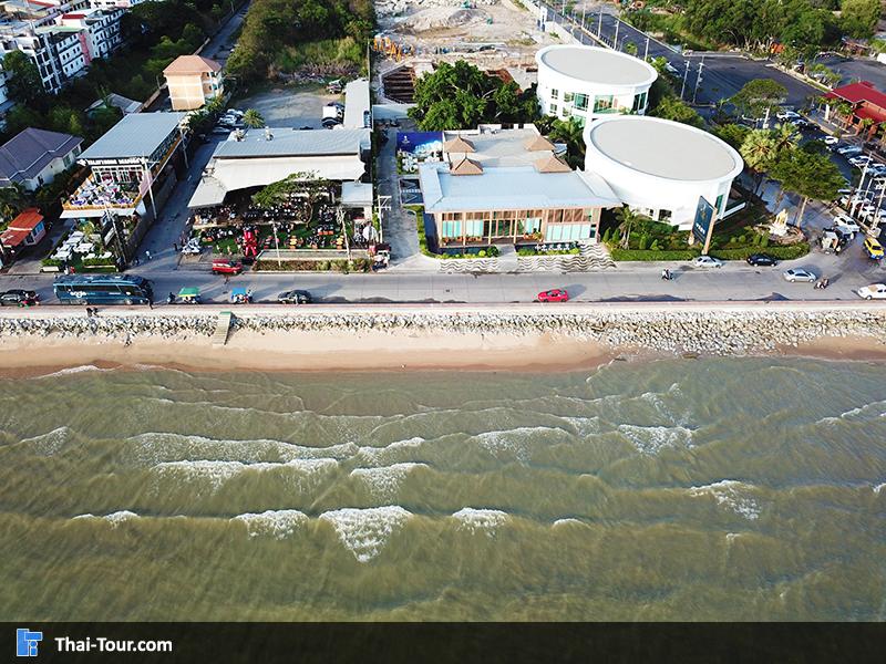 ภาพมุมสูง หาดจอมเทียนภาพมุมสูง หาดจอมเทียน