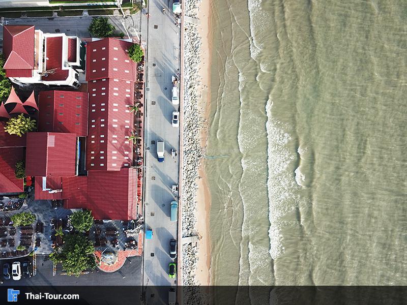 ภาพมุมสูง หาดจอมเทียน