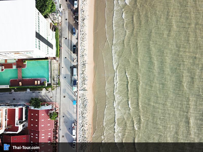 ภาพมุมสูง หาดจอมเทียน