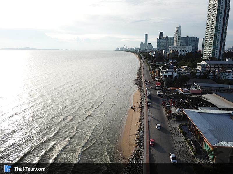 ภาพมุมสูง หาดจอมเทียน