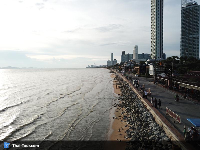 ภาพมุมสูง หาดจอมเทียน