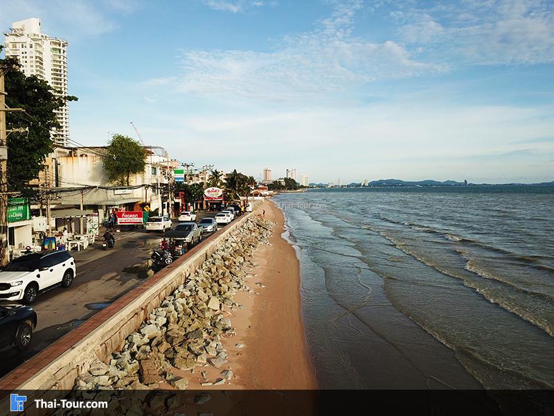 ภาพมุมสูง หาดจอมเทียน