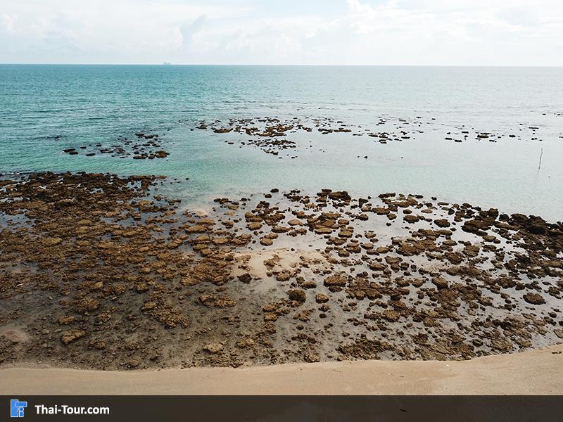 ภาพมุมสูง หาดคลองโขง