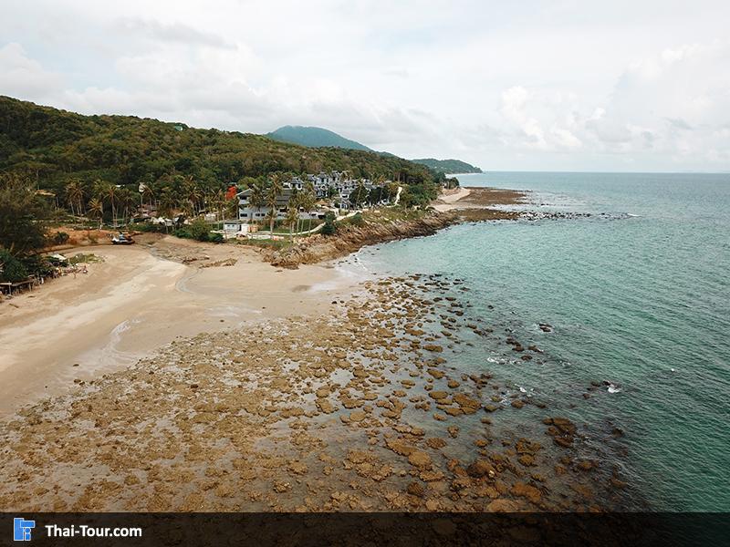 ภาพมุมสูง หาดคลองโขง