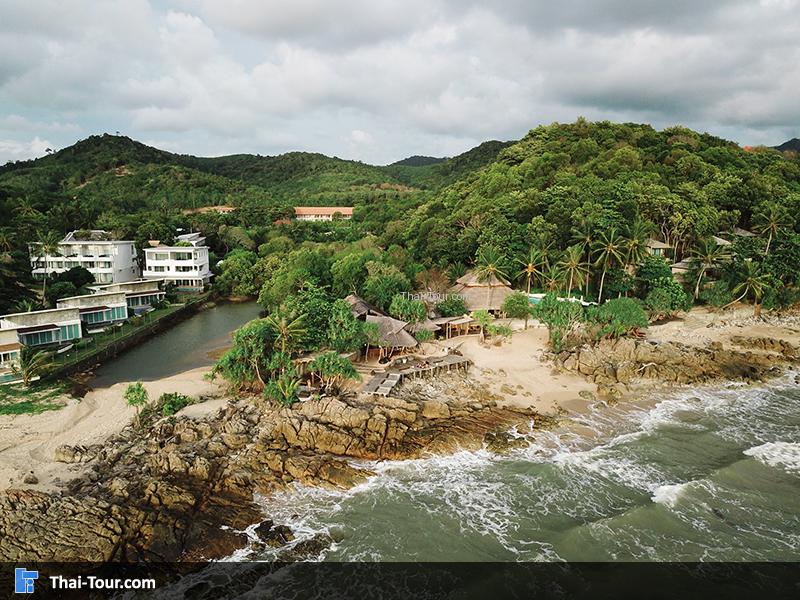 ภาพมุมสูง หาดคลองโตบ
