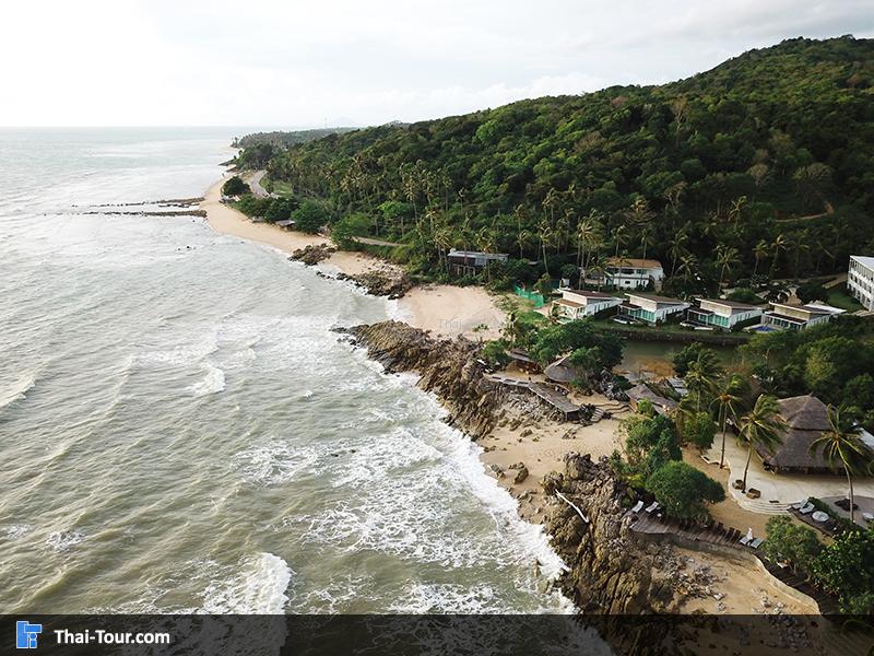 ภาพมุมสูง หาดคลองโตบ