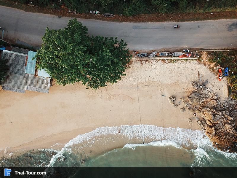 ภาพมุมสูง หาดคลองโตบ