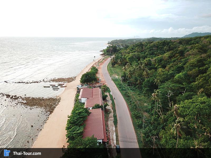 ภาพมุมสูง หาดคลองโตบ