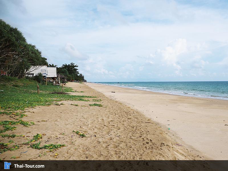 หน้าชายหาด หาดคลองนิน