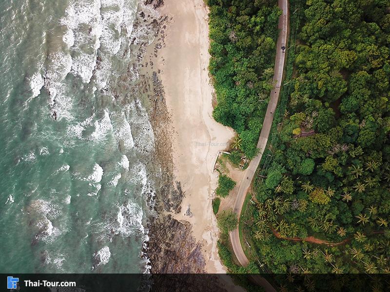 ภาพมุมสูง หาดคลองหิน