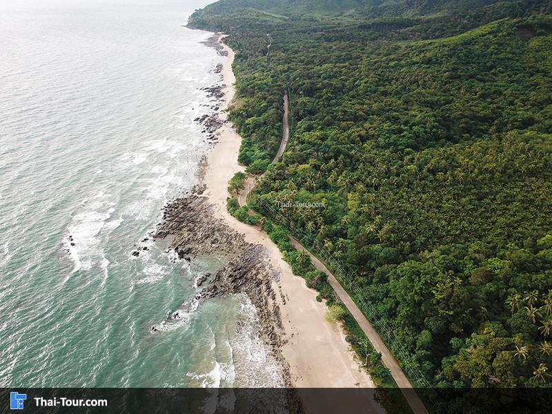 ภาพมุมสูง หาดคลองหิน