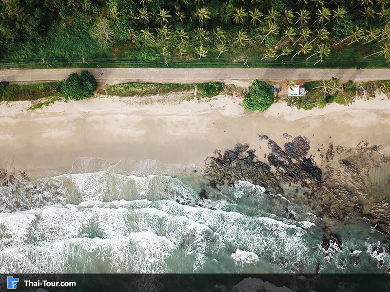 ภาพมุมสูง อหาดคลองหิน