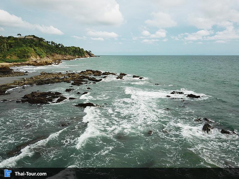 ภาพมุมสูง หาดคลองหิน