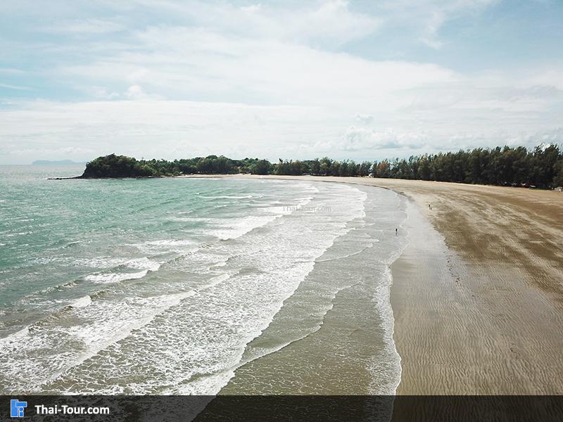 ภาพมุมสูง หาดคลองดาว