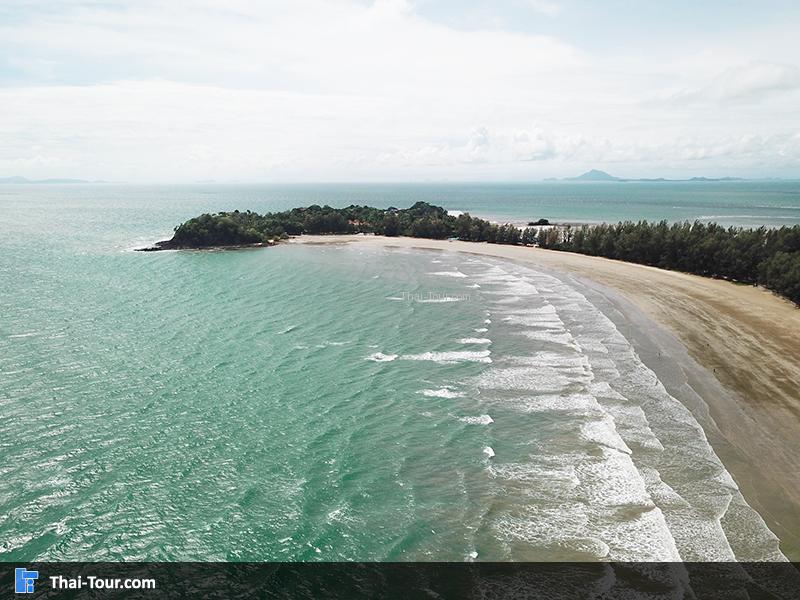 ภาพมุมสูง หาดคลองดาว