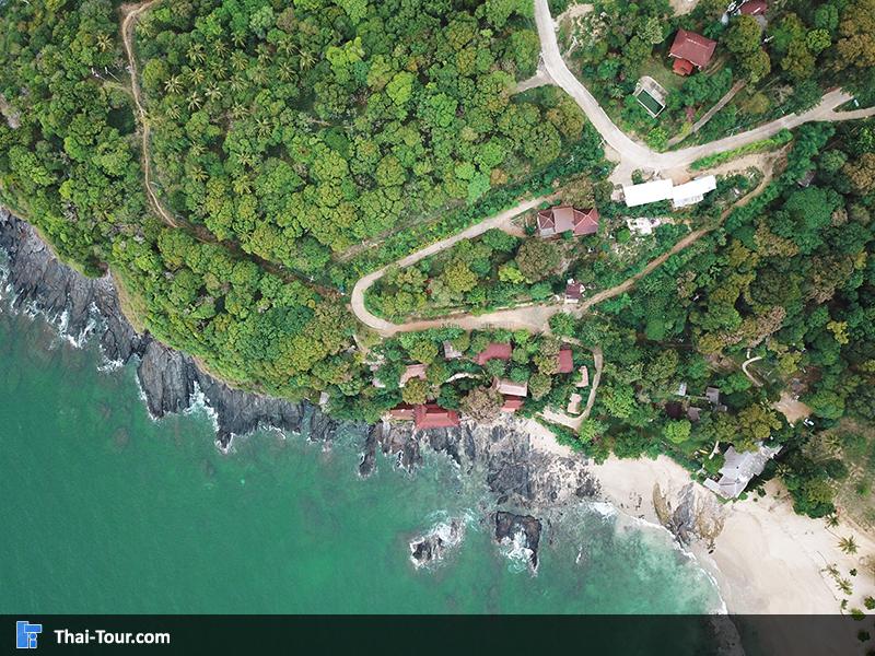 ภาพมุมสูง อ่าวไม้ไผ่ เกาะลันตา