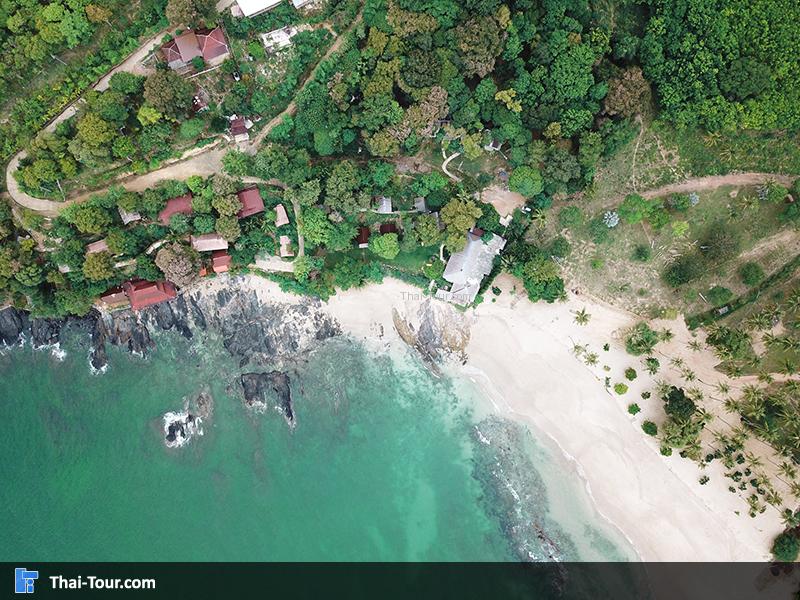 ภาพมุมสูง อ่าวไม้ไผ่ เกาะลันตา