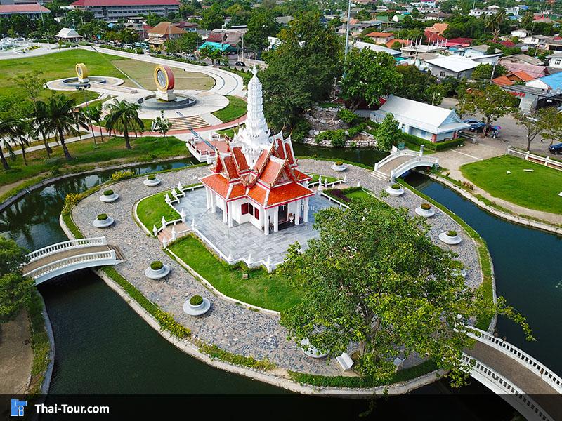 ภาพมุมสูง ศาลหลักเมือง