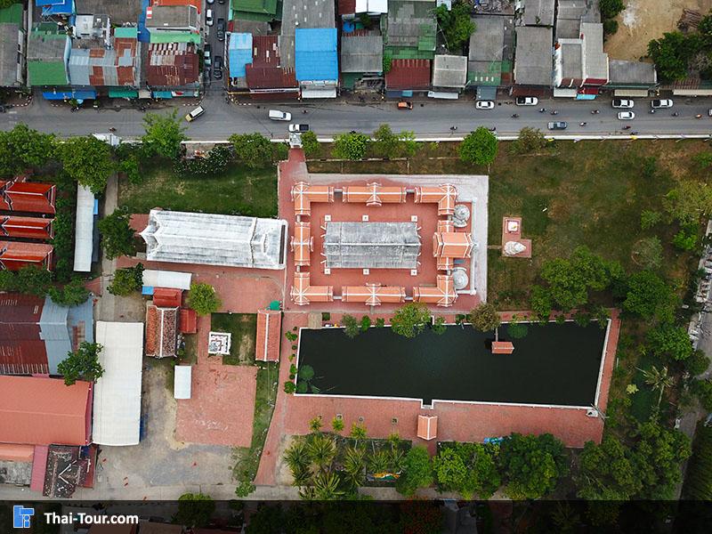 ภาพมุมสูง วัดใหญ่สุวรรณาราม