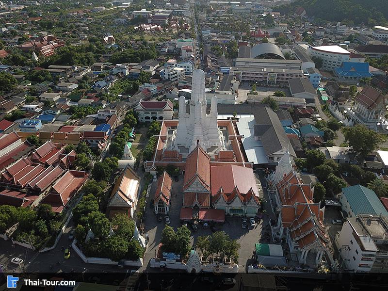 ภาพมุมสูง วัดมหาธาตุวรวิหาร