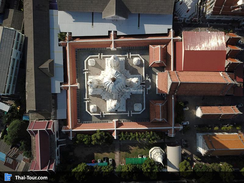 ภาพมุมสูง วัดมหาธาตุวรวิหาร