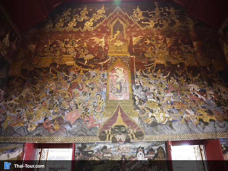 จิตรกรรมฝาผนัง วัดมหาธาตุวรวิหาร
