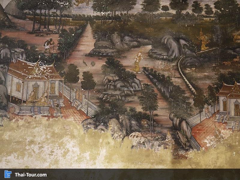 จิตรกรรมฝาผนัง วัดมหาธาตุวรวิหาร