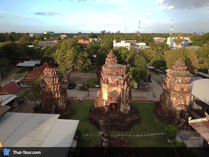 ภาพมุมสูง วัดกำแพงแลง