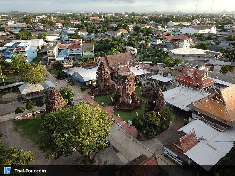 ภาพมุมสูง วัดกำแพงแลง