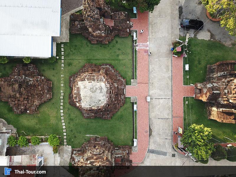 ภาพมุมสูง วัดกำแพงแลง