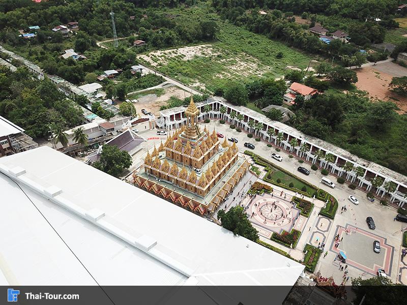 ภาพมุมสูงวัดจันทาราม (วัดท่าซุง)