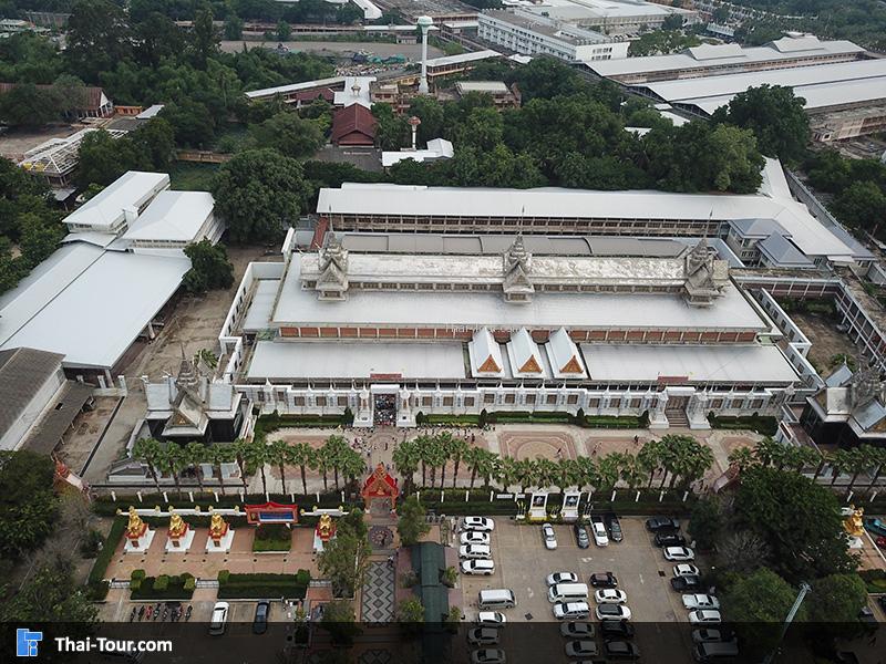 ภาพมุมสูงวัดจันทาราม (วัดท่าซุง)