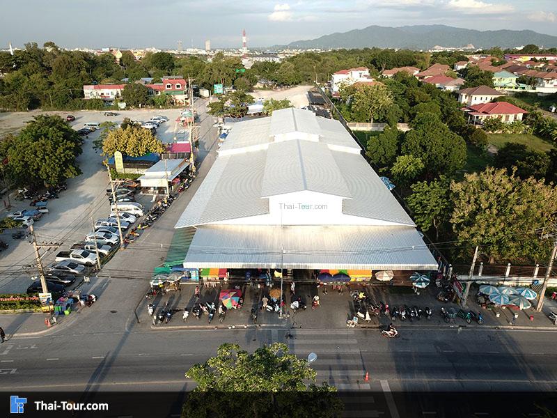 ภาพมุมสูงอ่างศิลาหรืออ่างหิน