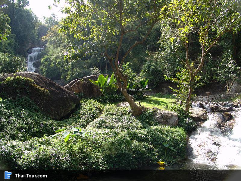 บรรยากาศร่มรื่นน่าไปเที่ยวมาก