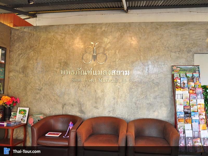 บริเวณทางเข้าต้อนรับ สวนสัตว์แมลงสยาม