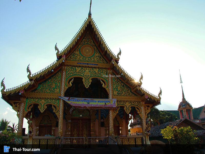 วิหารภายในของวัดท่ากาน