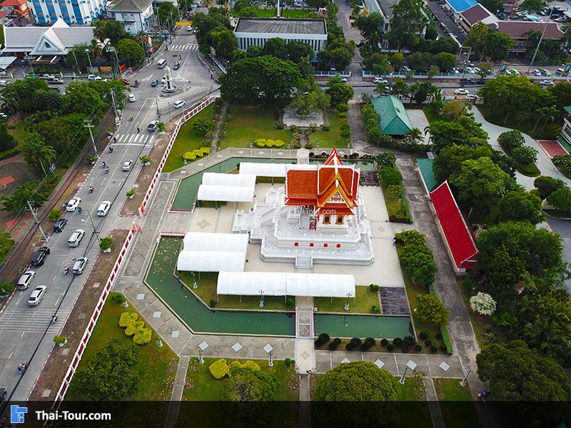 ภาพมุมสูง พระพุทธสิหิงค์มิ่งมงคลศิรนาถ