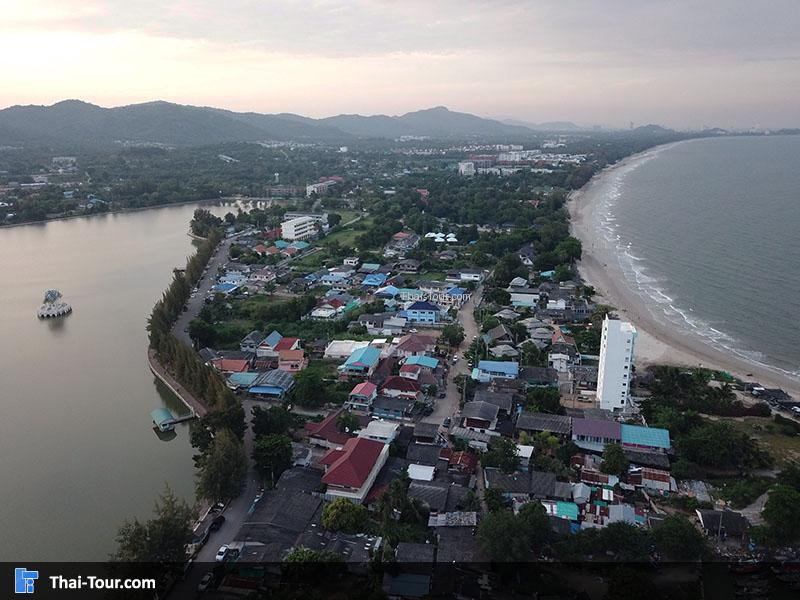 วิวมุมสูงเขาเต่า