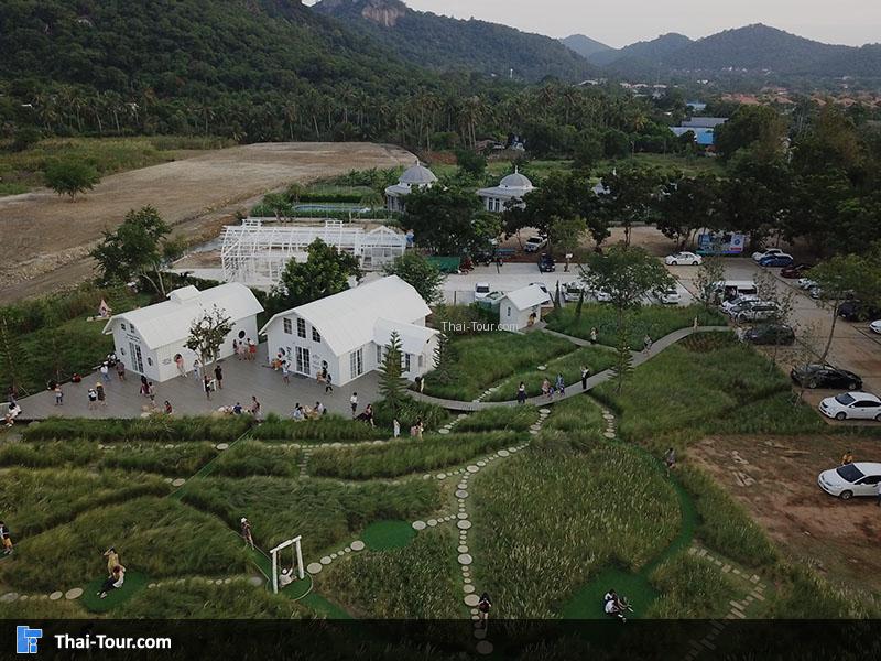 ภาพมุมสูง Memory House Cafe HuaHin