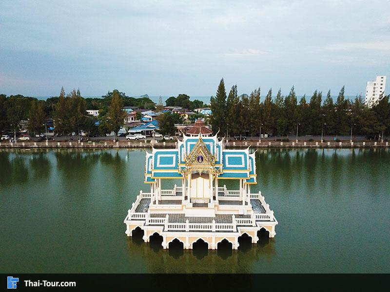 ภาพมุมสูง อ่างเก็บน้ำเขาเต่า