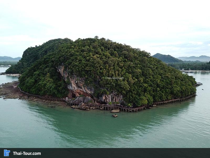 ภาพมุมสูง เขาโต๊ะหงาย (เขตข้ามกาลเวลา)