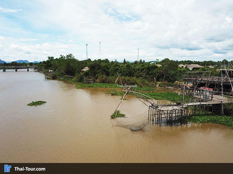 ภาพมุมสูง ศรีปากประ ยอยักษ์