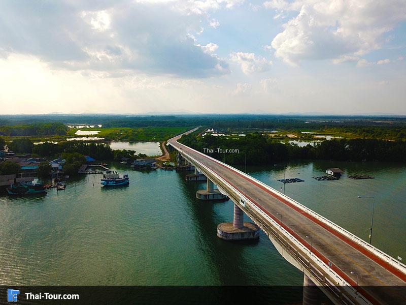 ภาพมุมสูง ปากน้ำประแสร์